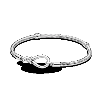 Brățară Pandora Moments de tip lanț clasic cu nod infinity