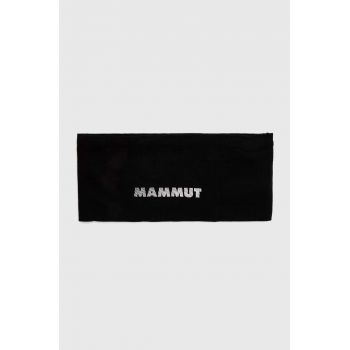 Mammut bentita pentru cap Tree Wool culoarea negru, 1191.01930