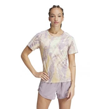 Tricou cu imprimeu abstract - pentru alergare