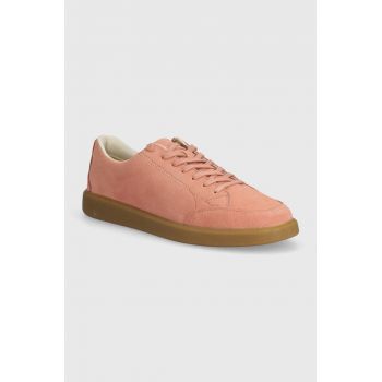 Vagabond Shoemakers sneakers din piele intoarsă MAYA culoarea roz, 5528-140-58 de firma originali
