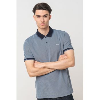 Tricou polo cu model pique