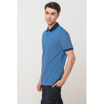 Tricou polo cu model pique