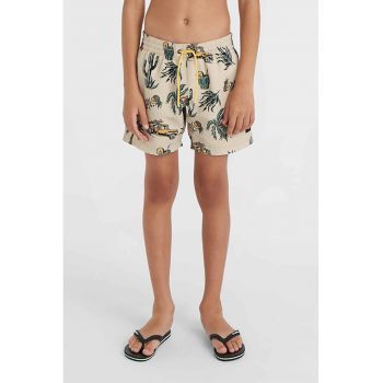 Pantaloni scurti de baie cu imprimeu tropical Cali