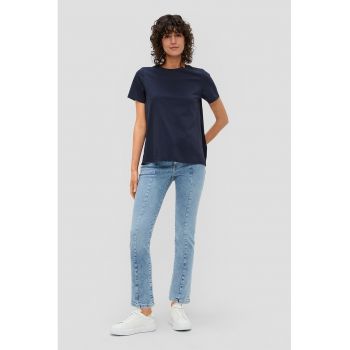 Tricou cu decolteu la baza gatului - uni