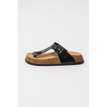 Papuci flip-flop lacuiti Anais