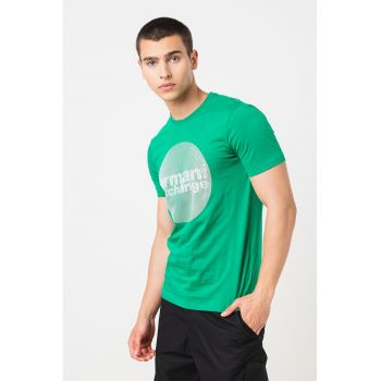 Tricou de bumbac cu imprimeu logo