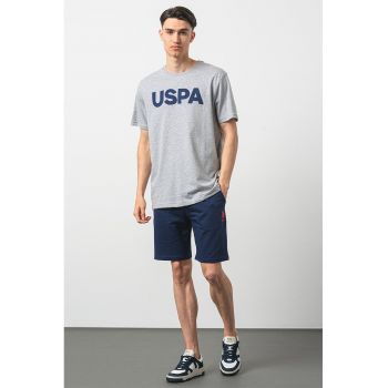 U.S. Polo Assn - Tricou cu imprimeu logo