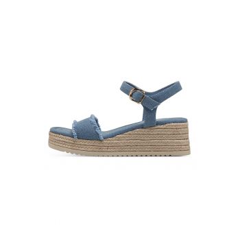 Sandale-espadrile wedge