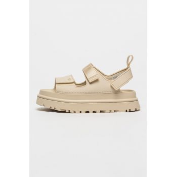 Sandale cu velcro Golden Glow de firma originale Sandale cu velcro Golden Glow de firma originale