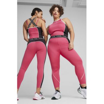 Top elastic cu bretele incrucisate pe partea din spate - pentru fitness