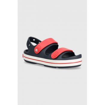 Crocs sandale copii Crocband Cruiser Sandal culoarea albastru marin ieftine