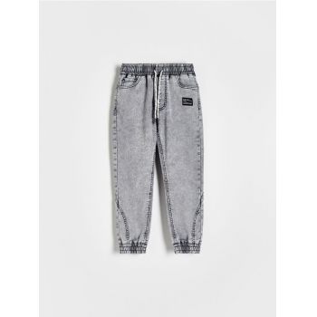 Reserved - BOYS` JEANS TROUSERS - gri deschis