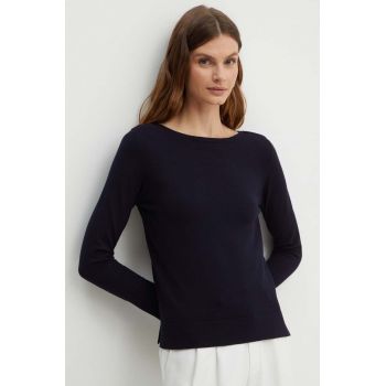 MAX&Co. pulover femei, culoarea albastru marin, light, 2416361062200