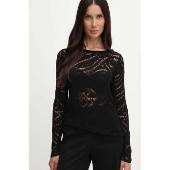 MAX&Co. pulover femei, culoarea negru, light, 2416361063200