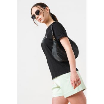 Tricou de bumbac cu imprimeu logo