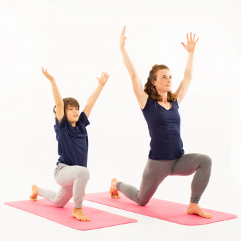 Saltea Yoga pentru adulti ecologica Sun and Moon roz