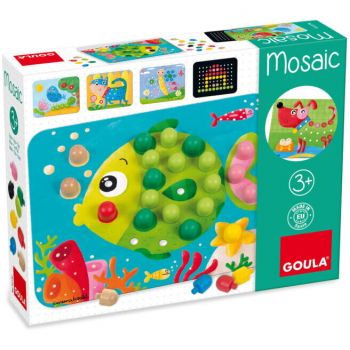Joc Mozaic Animalute Multicolor