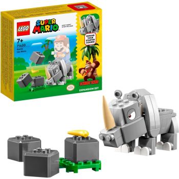 Jucarie 71420 Super Mario Rambi the Rhino Expansion Set Construction Toy