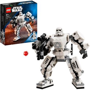 Jucarie 75370 Star Wars Stormtrooper Mech Construction Toy