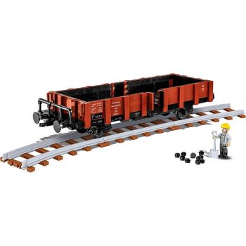 Jucarie freight car type Ommr 32 Linz, construction toy