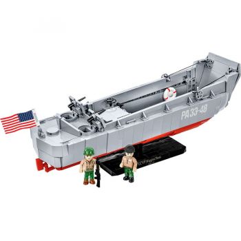 Jucarie LCVP Higgins Boat, construction toy (1:35 scale)