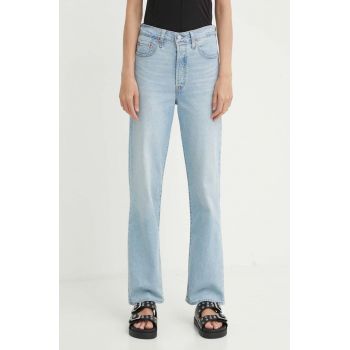 Levi's jeansi RIBCAGE STRAIGHT ANKLE femei high waist