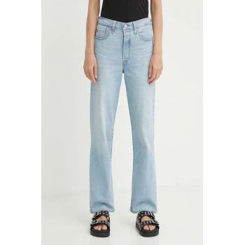 Levi's jeansi RIBCAGE STRAIGHT femei high waist