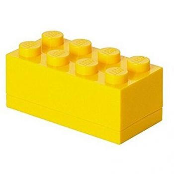 Room Copenhagen LEGO Mini Box 8 yellow - RC40121732