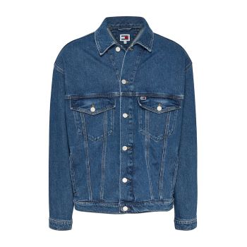 Jacheta din denim cu buzunare laterale de firma originala