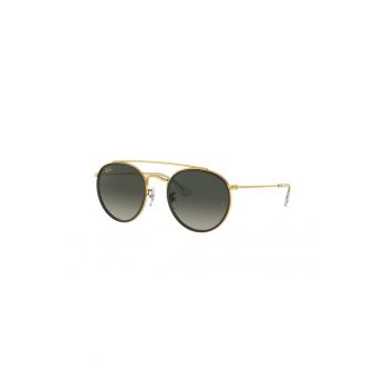 Ochelari de soare rotunzi unisex cu lentile oglinda