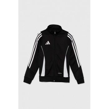 adidas Performance bluza copii TIRO24 TRJKTY culoarea negru, cu imprimeu, IJ9958