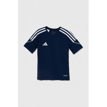 adidas Performance tricou copii TIRO 23SY culoarea albastru marin, cu imprimeu, HR4618