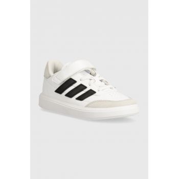 adidas sneakers pentru copii COURTBLOCK EL C culoarea alb, ID6506