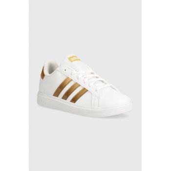 adidas sneakers pentru copii GRAND COURT 2.0 culoarea alb, GY2578