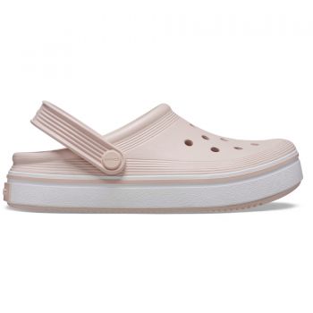 Saboți Crocs Toddler Crocband Off Court Clog Roz - Quartz