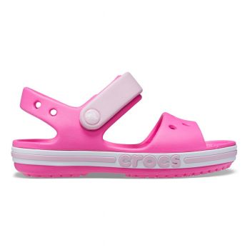 Sandale Crocs Bayaband Sandal Kids Roz - Electric Pink ieftine