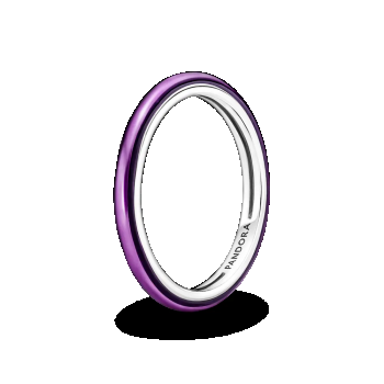 Inel violet superb Pandora ME de firma original