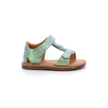 Sandale de piele cu velcro