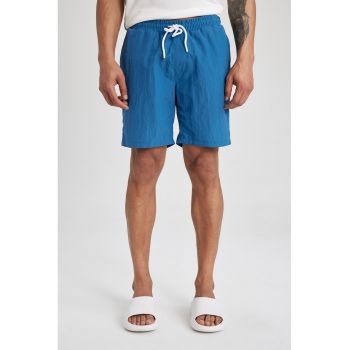 Pantaloni scurti de baie cu talie ajustabila