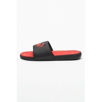 Papuci unisex cu logo Cool Cat 2.0
