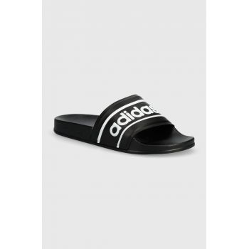 adidas Originals papuci ADILETTE barbati, culoarea negru, ID5797