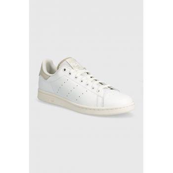 adidas Originals sneakers din piele Stan Smith culoarea alb, IG1325