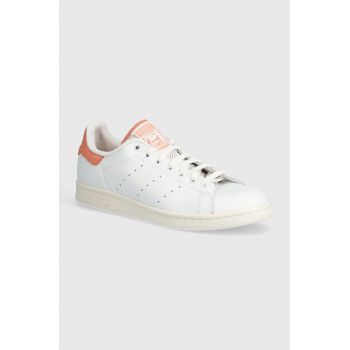 adidas Originals sneakers din piele Stan Smith culoarea alb, IG1326