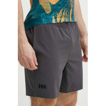 Helly Hansen pantaloni scurți outdoor Roam culoarea gri