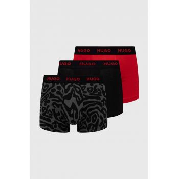HUGO boxeri 3-pack barbati, culoarea negru, 50517894