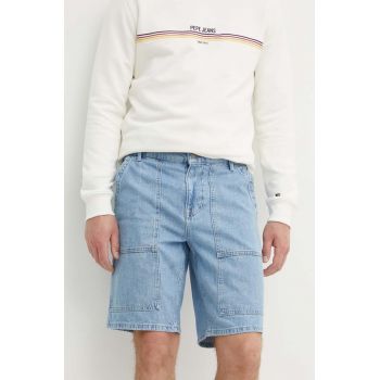 Pepe Jeans pantaloni scurti jeans RELAXED SHORT UTILITY barbati, PM801109