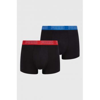 Puma boxeri 2-pack barbati, culoarea negru, 938321