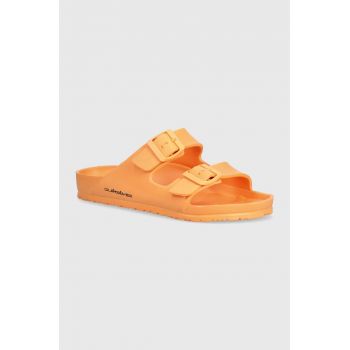 Quiksilver papuci barbati, culoarea portocaliu