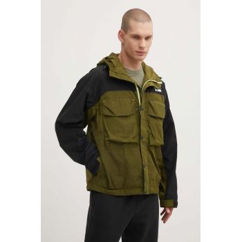 The North Face geacă Tustin Cargo Pkt Jkt pentru bărbați, culoarea verde, de tranziție, NF0A879GPIB1