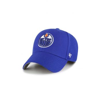 47 brand sapca NHL Edmonton Oilers cu imprimeu, H-MVP06WBV-RYF